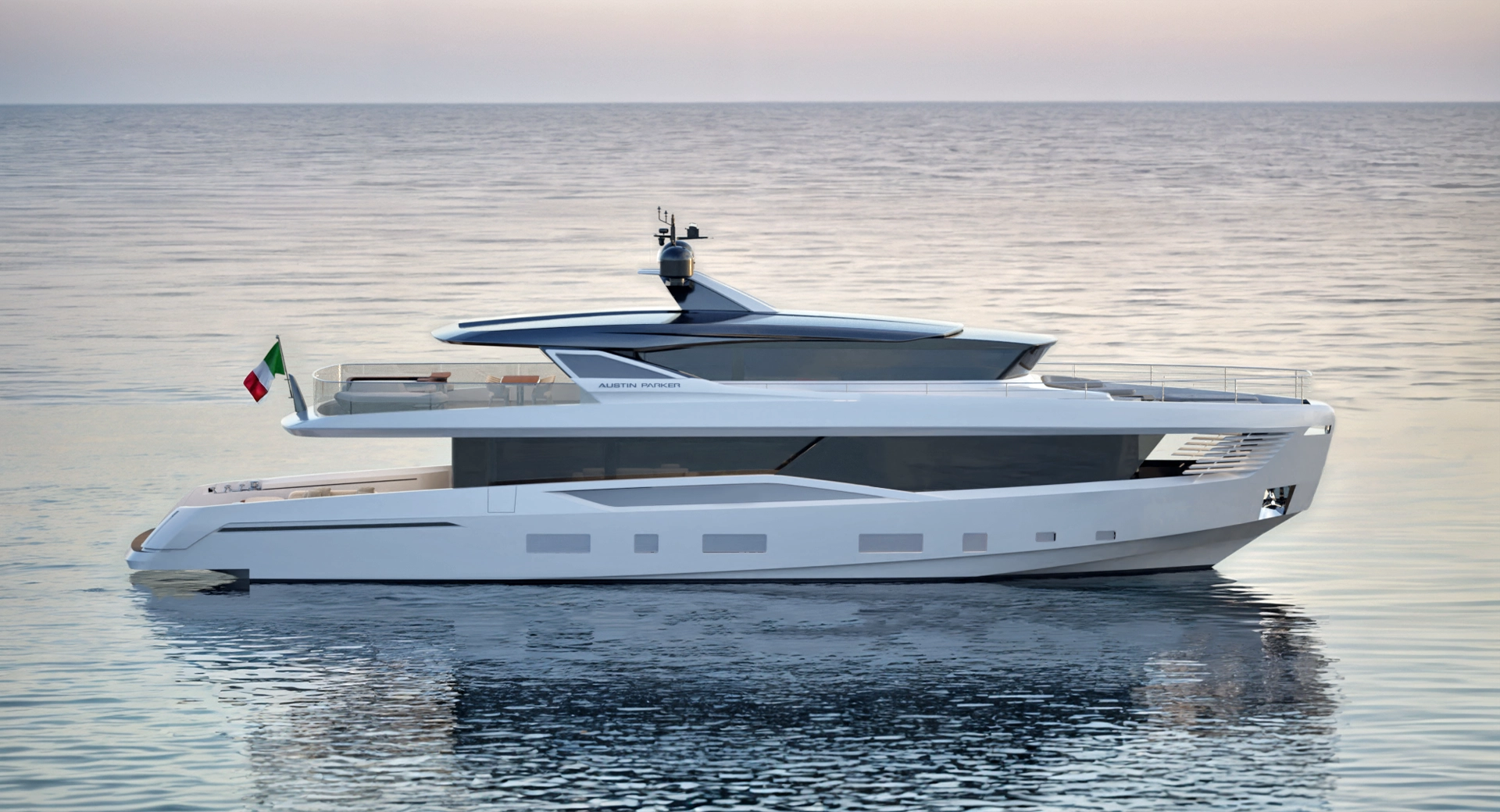 Austin Parker unveils New Range of Yachts at Cannes Yachting Festival Designed by Pininfarina and Fulvio De Simoni Design Studio - Pininfarina