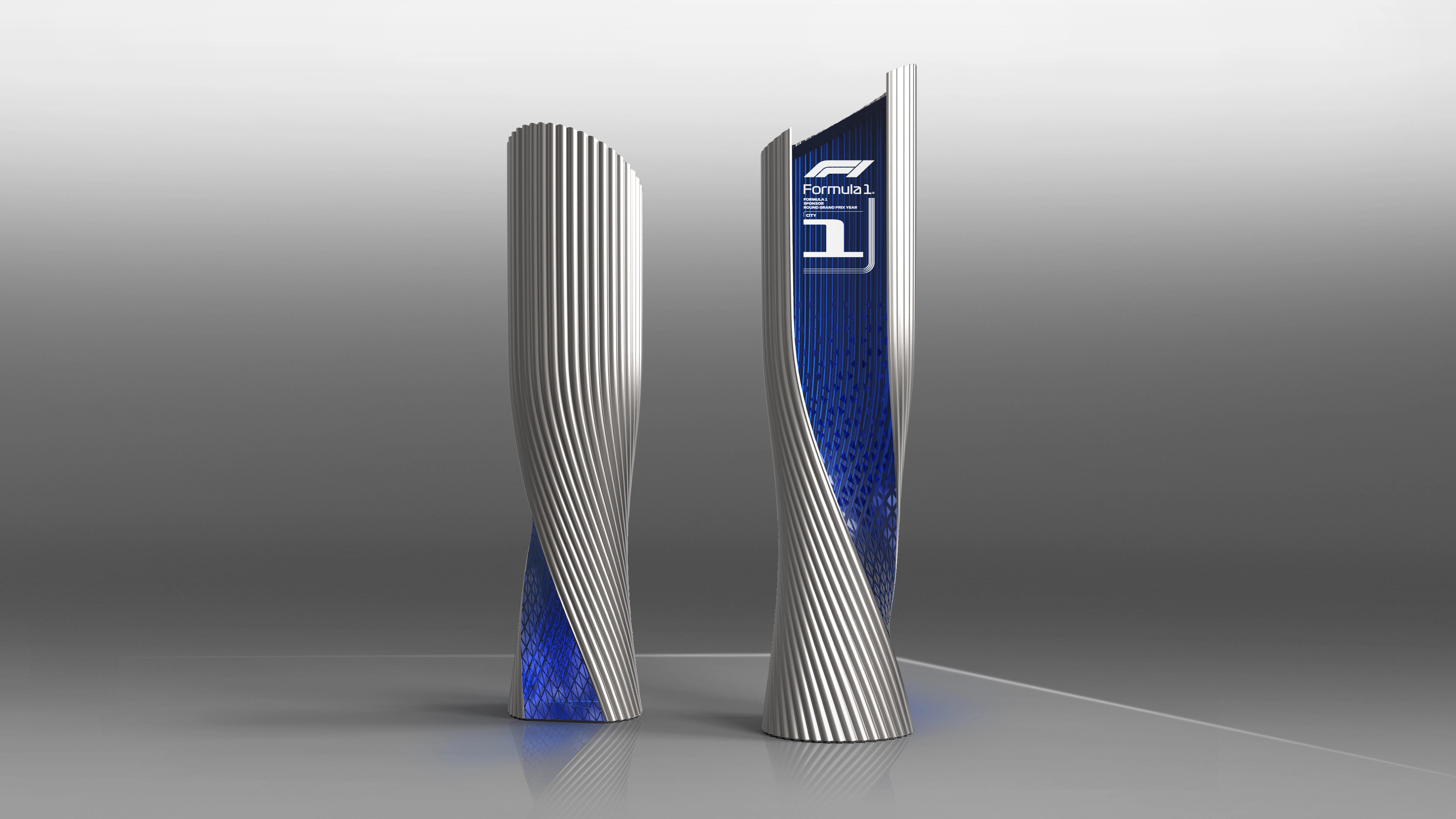 Lusail international circuit reveals trophy for Formula 1 Qatar Airways Grand Prix 2023 - Pininfarina