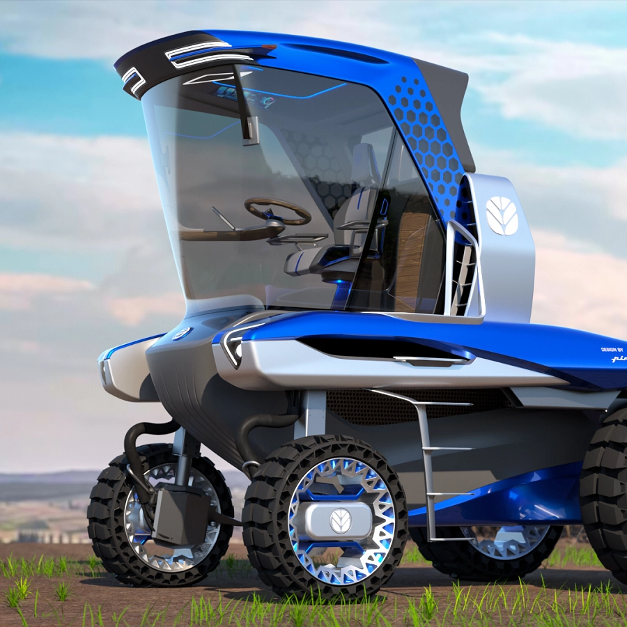 Straddle Tractor Concept - Pininfarina
