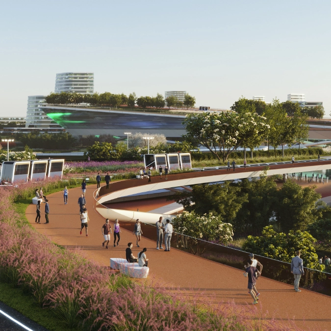 Blue Loop - Una nuovissima città cinese sull'acqua ispirata allo stile di vita italiano. - Pininfarina