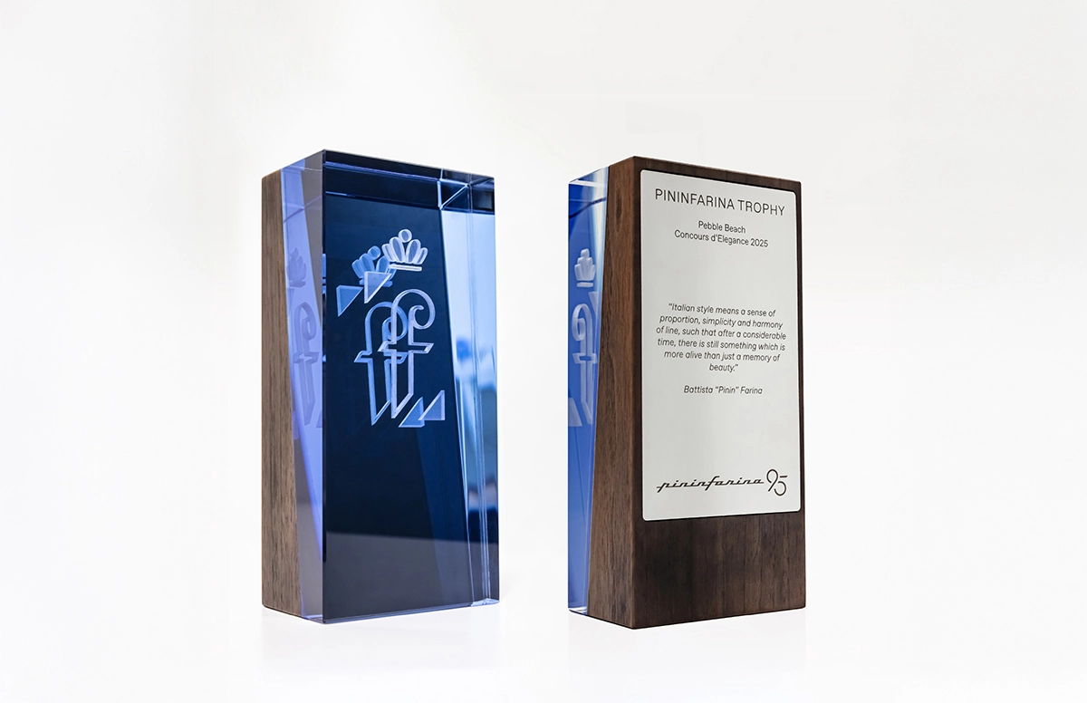 Pininfarina presenterà il trofeo Pininfarina al Pebble Beach Concours d'Elegance 2025 - Pininfarina